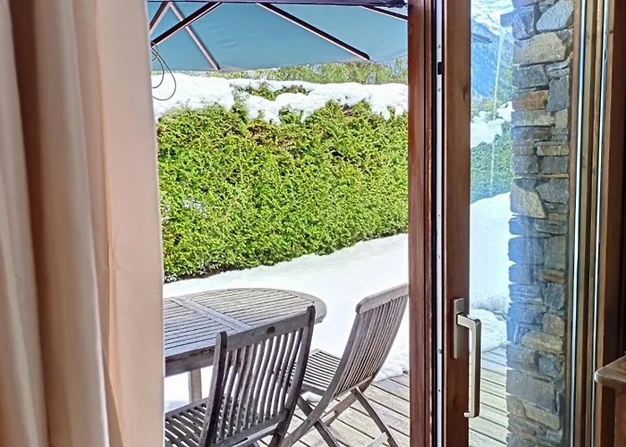 Chalet Spacieux A Pour 9 Vue Panoramique Mont-blanc Jardin & Parking *