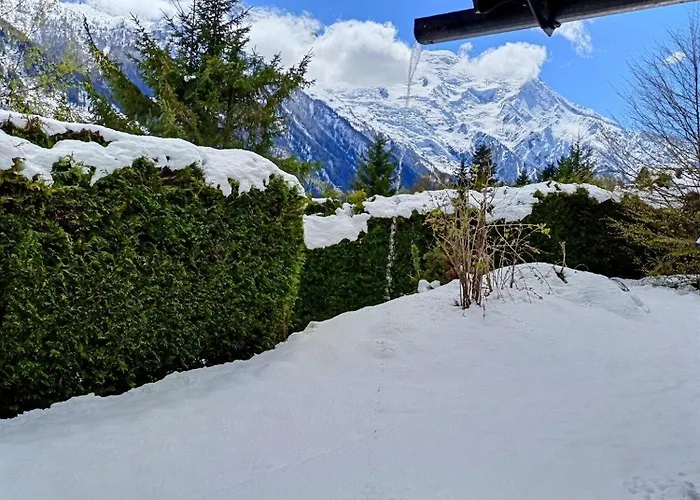 Spacieux A Pour 9 Vue Panoramique Mont-blanc Jardin & Parking Chalet