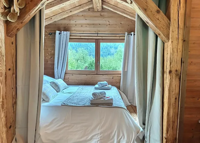 Chalet Spacieux A Pour 9 Vue Panoramique Mont-blanc Jardin & Parking *