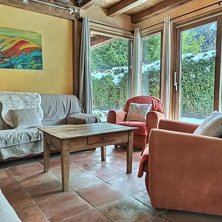 Spacieux A Pour 9 - Vue Panoramique Mont-blanc, Jacuzzi, Jardin & Parking 샬레 샤모니
