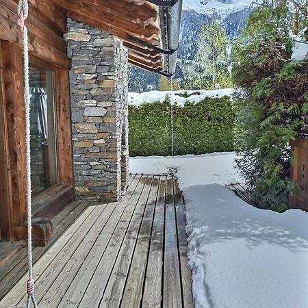 Spacieux A Pour 9 - Vue Panoramique Mont-blanc, Jacuzzi, Jardin & Parking Σαλέ
