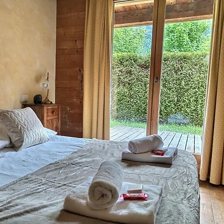 Spacieux A Pour 9 - Vue Panoramique Mont-blanc, Jacuzzi, Jardin & Parking * Σαμονί