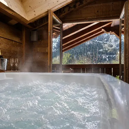 Spacieux A Pour 9 - Vue Panoramique Mont-blanc, Jacuzzi, Jardin & Parking *