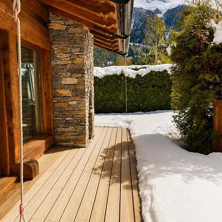 샬레 Spacieux A Pour 9 - Vue Panoramique Mont-blanc, Jacuzzi, Jardin & Parking