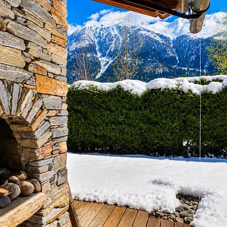 Spacieux A Pour 9 - Vue Panoramique Mont-blanc, Jacuzzi, Jardin & Parking * 샤모니