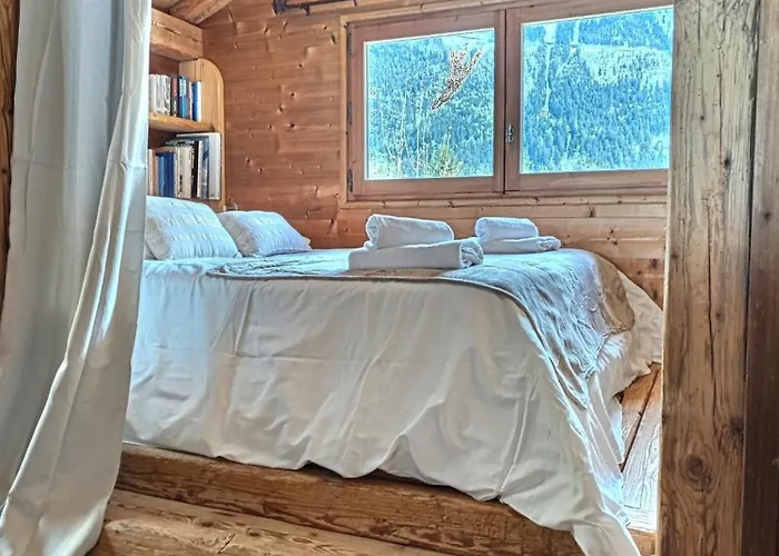 Alpesi faház Spacieux A Pour 9 - Vue Panoramique Mont-blanc, Jacuzzi, Jardin & Parking Chamonix