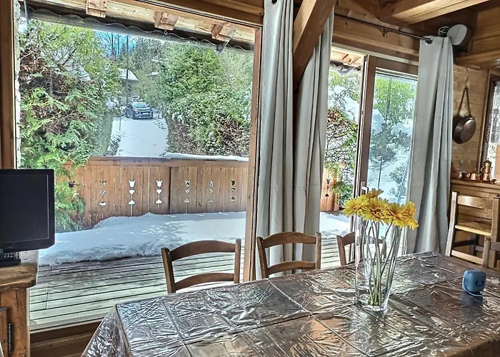 Spacieux A Pour 9 - Vue Panoramique Mont-blanc, Jacuzzi, Jardin & Parking Chamonix