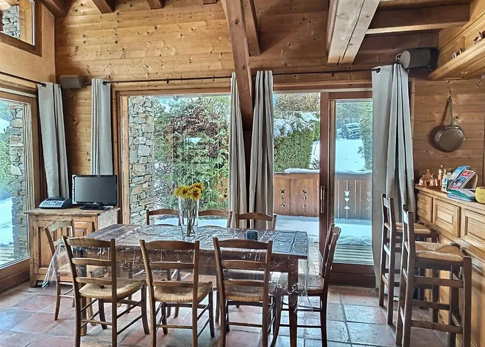 Alpesi faház Spacieux A Pour 9 - Vue Panoramique Mont-blanc, Jacuzzi, Jardin & Parking Chamonix