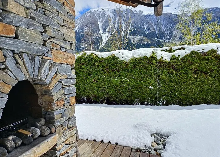 Alpesi faház Spacieux A Pour 9 - Vue Panoramique Mont-blanc, Jacuzzi, Jardin & Parking *